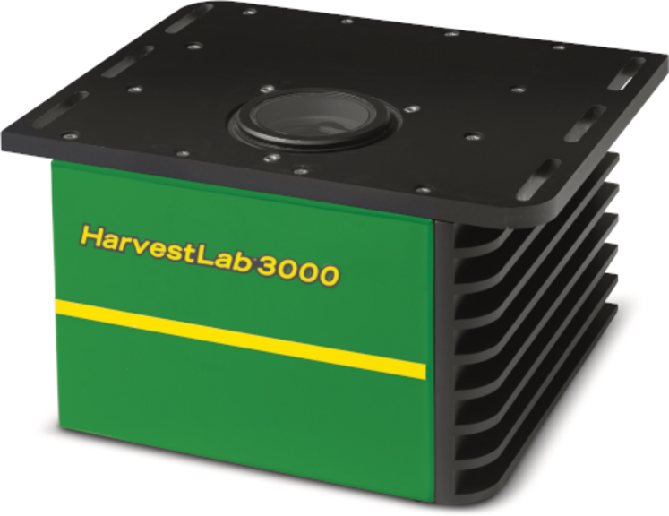 La détection de grain HarvestLab 3000 est montée sur élévateur à grain des moissonneuses-batteuses séries T et S700. 