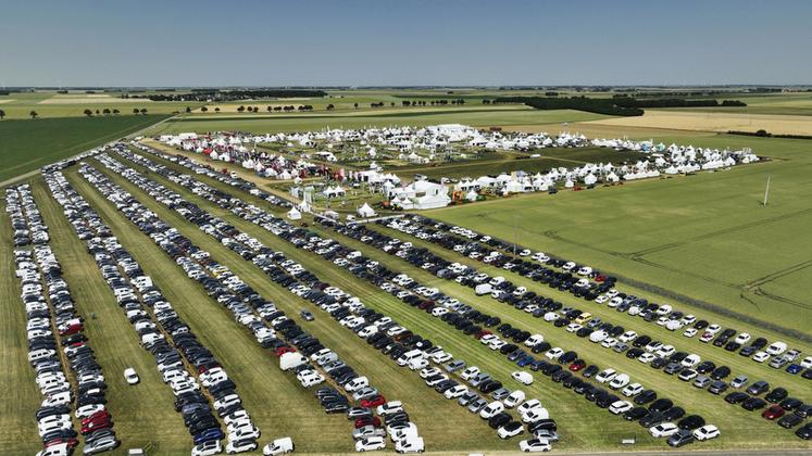 Mercredi 14 juin, à Congerville-Thionville (Essonne). Les Culturales ont rassemblé quelque 15 000 visiteurs en deux jours.