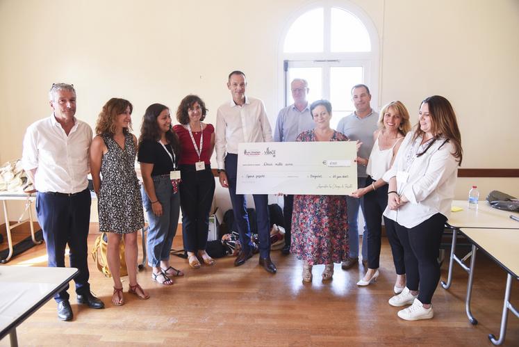Le 23 juin, à Baignolet. Le projet Speed popote, porté par Myriam Marmion, a été retenu pour bénéficier d'un an d'accompagnement et de 2 000 euros d'aide de la part du campus Les Champs du possible.