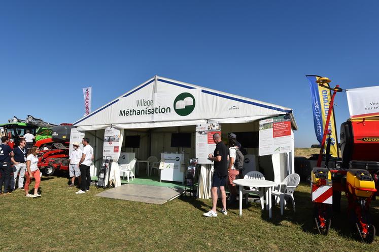 Lors de la précédente édition, le village était dédié à la méthanisation. Pour cette édition, il traitera plus largement des nouvelles énergies (agrivoltaïsme et méthanisation), stand D05-01.