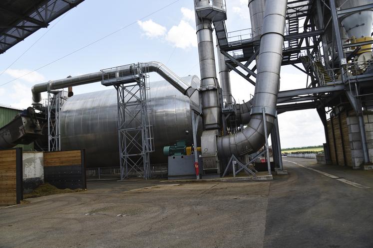 Le nouveau tambour impressionne par ses dimensions.