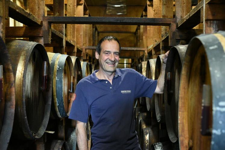 Christophe Hemme est le maître vinaigrier de la maison Martin-Pouret (Loiret) depuis plus de dix ans.