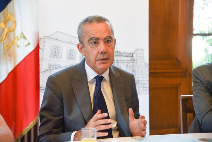 Le 23 août, à Chartres. Le nouveau préfet d'Eure-et-Loir, Hervé Jonathan, s'est présenté comme un homme de terrain et de dialogue.