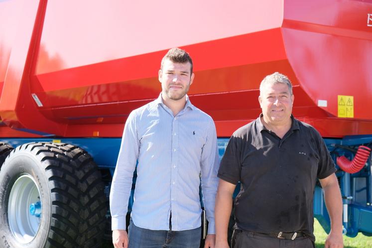 Guillaume et Jean-Pierre Balon sont aujourd’hui à la tête d’une équipe de dix salariés. 