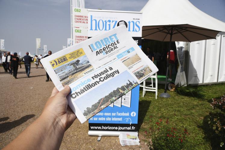 Tout au long de l'événement, vous pouviez retrouver les dernières éditions d'Horizons Centre-Île de France au stand C58.