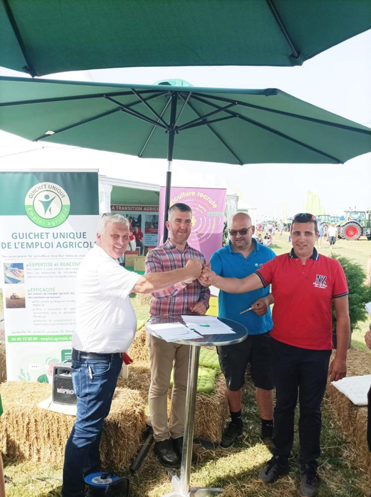 Mercredi 6 septembre, le Guichet unique de l’emploi agricole a été officiellement lancé en présence de ses membres fondateurs.
