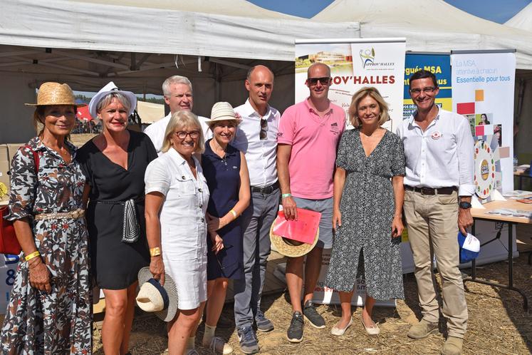 Étape obligée de la délégation officielle, celle du conseil départemental alors que le projet Approv'halles est installé sur la communauté de communes du Provinois présidée par Olivier Lavenka.