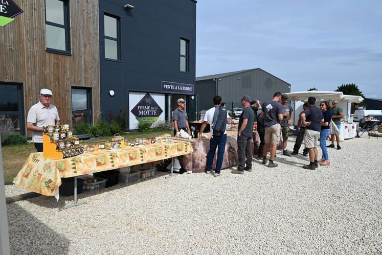 Talcy, samedi 16 septembre. La Ferme de la Motte a organisé des portes ouvertes et un marché de producteurs.