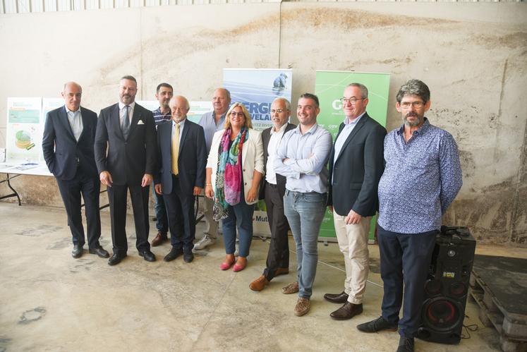 Le 15 septembre, à Thimert-Gâtelles. Portée par Patrick Barbier, Aymeric Folleau, Bruno Jour et Benoit Plessis, l'unité de méthanisation Thymerais bio énergie a été soutenue par de nombreux partenaires.