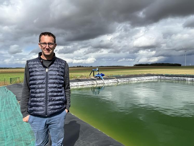 Thibaud Guillou est producteur de grandes cultures en Eure-et-Loir.