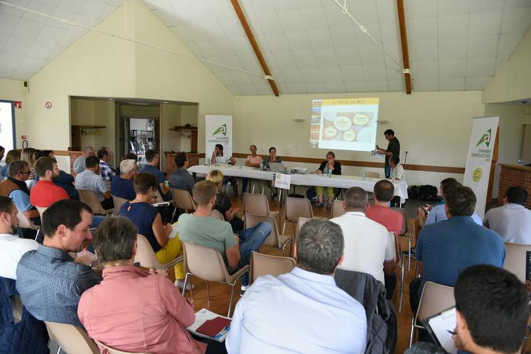 Jeudi 28 septembre, à Presnoy. Les aviculteurs du Loiret se sont retrouvés pour leur assemblée générale.