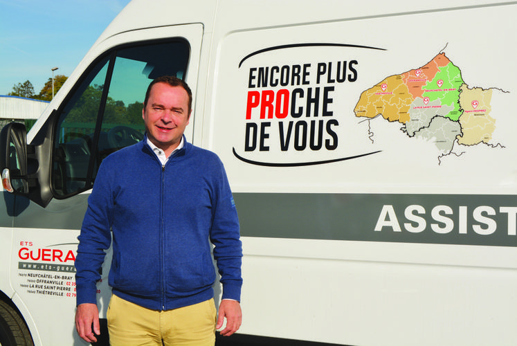 Didier Hanquiez, chef des ventes des Ets Guerard.