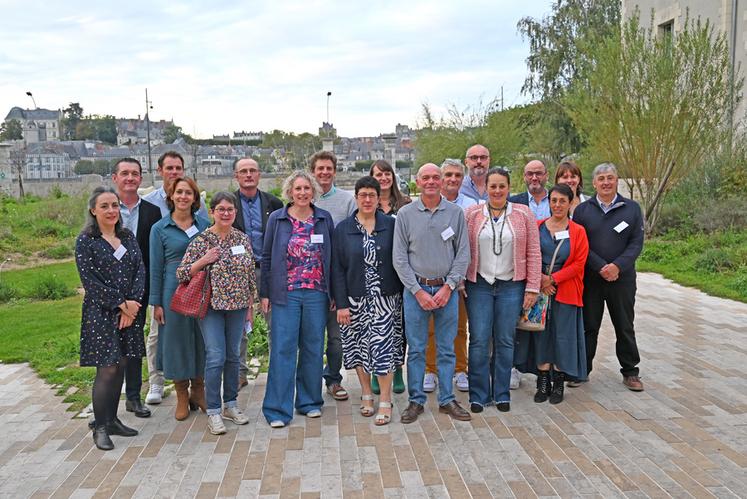 L'ensemble des vignerons de l'appellation Touraine-Oisly était présent lors de la présentation du contrat de filière locale en partenariat avec la Région Centre-Val de Loire à Fleur de Loire à Blois. 