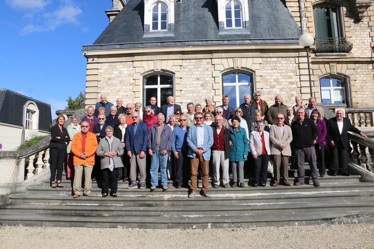 Jeudi 19 octobre au Chesnay (Yvelines) lors de l'assemblée générale de la section des anciens.