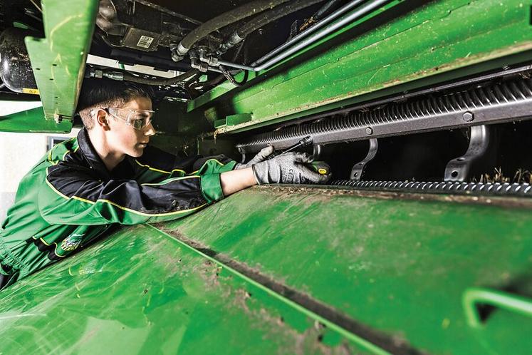 L’état d’usure de chaque composant est passé en revue.