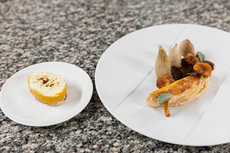 Un des quatre plats en lice.