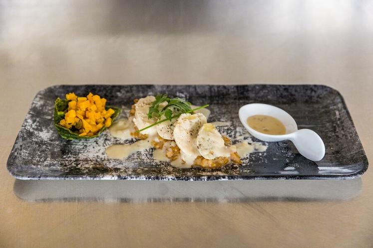 Un des quatre plats en lice.