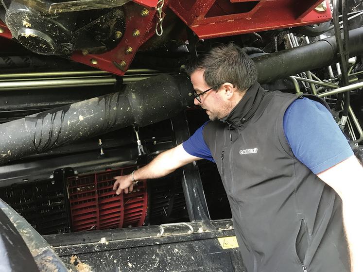 Les contre-rotors dédiés à chaque culture garantissent la productivité. Au besoin, de par la conception de la machine, ils sont facilement accessibles, démontables et remontables.