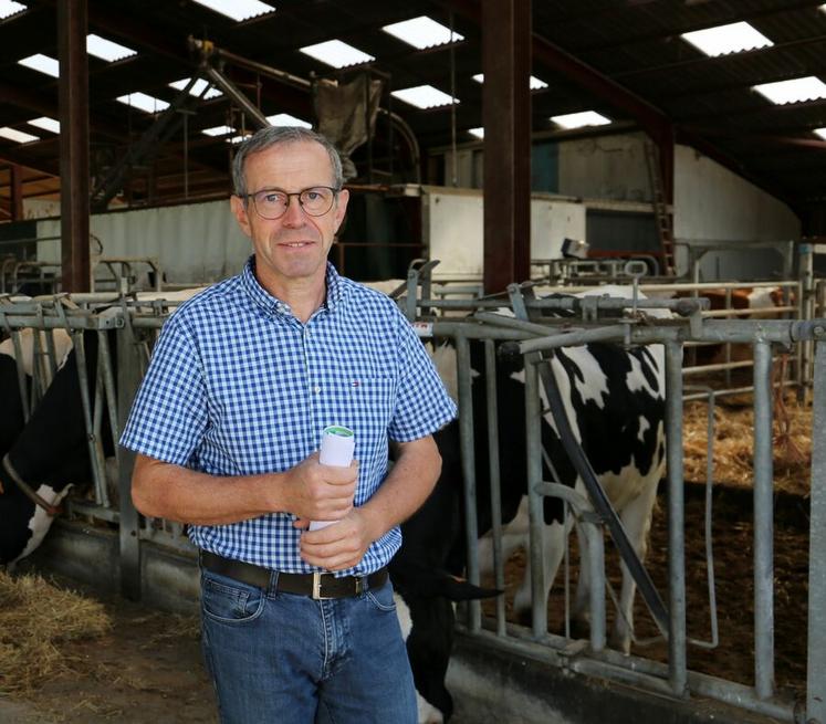 Jean-Charles Blanckaert : « Nous avons une obligation de résultat, tous les dix jours le lait est analysé ».