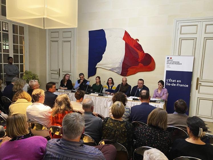 Jeudi 16 novembre à Paris lors de la soirée dédiée au maillage vétérinaire en Île-de-France.