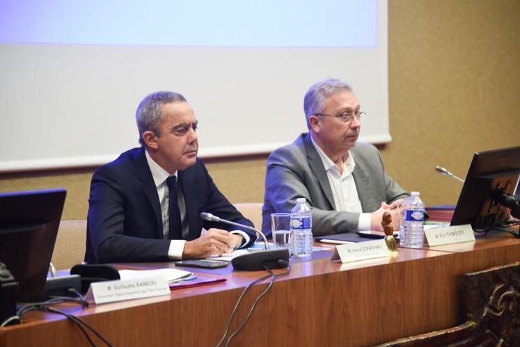 Lundi 27 novembre, à Chartres. Le préfet d'Eure-et-Loir, Hervé Jonathan, a assisté à sa première session de la chambre d'Agriculture d'Eure-et-Loir.