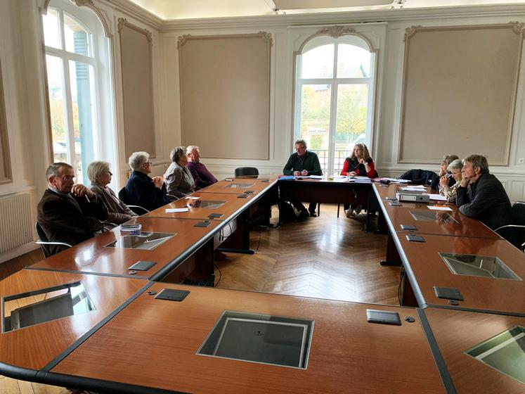 Au Chesnay (Yvelines), jeudi 23 novembre. La SDAE d'Île-de-France a réuni son conseil d'administration.