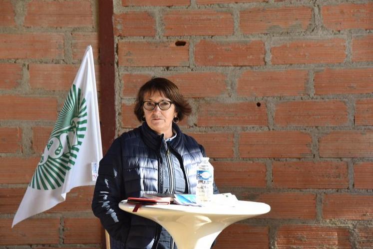 D'un naturel optimiste, Christiane Lambert, la présidente de la FNSEA, a su trouver les mots pour motiver les troupes de la région Centre-Val de Loire.