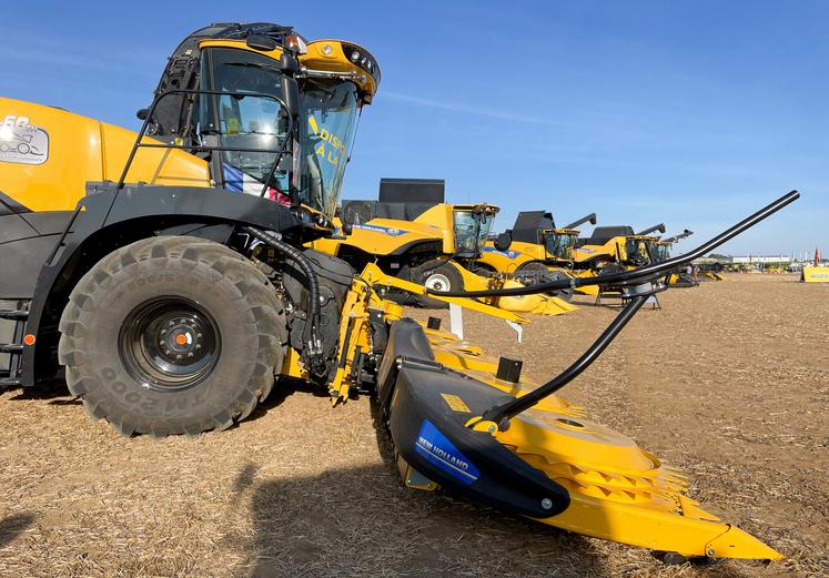 La collection New Holland présentée à Innov-agri 2021.