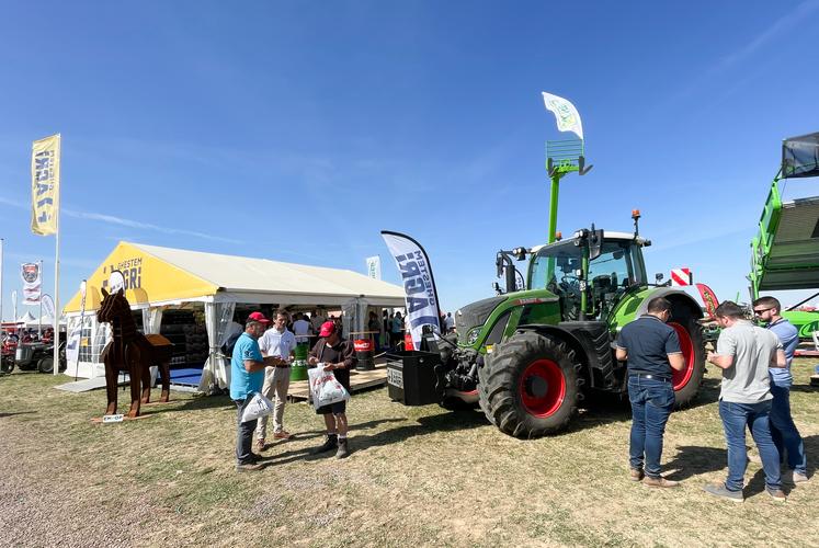 Innov-agri 2021, sur le stand Ghestem Agri.