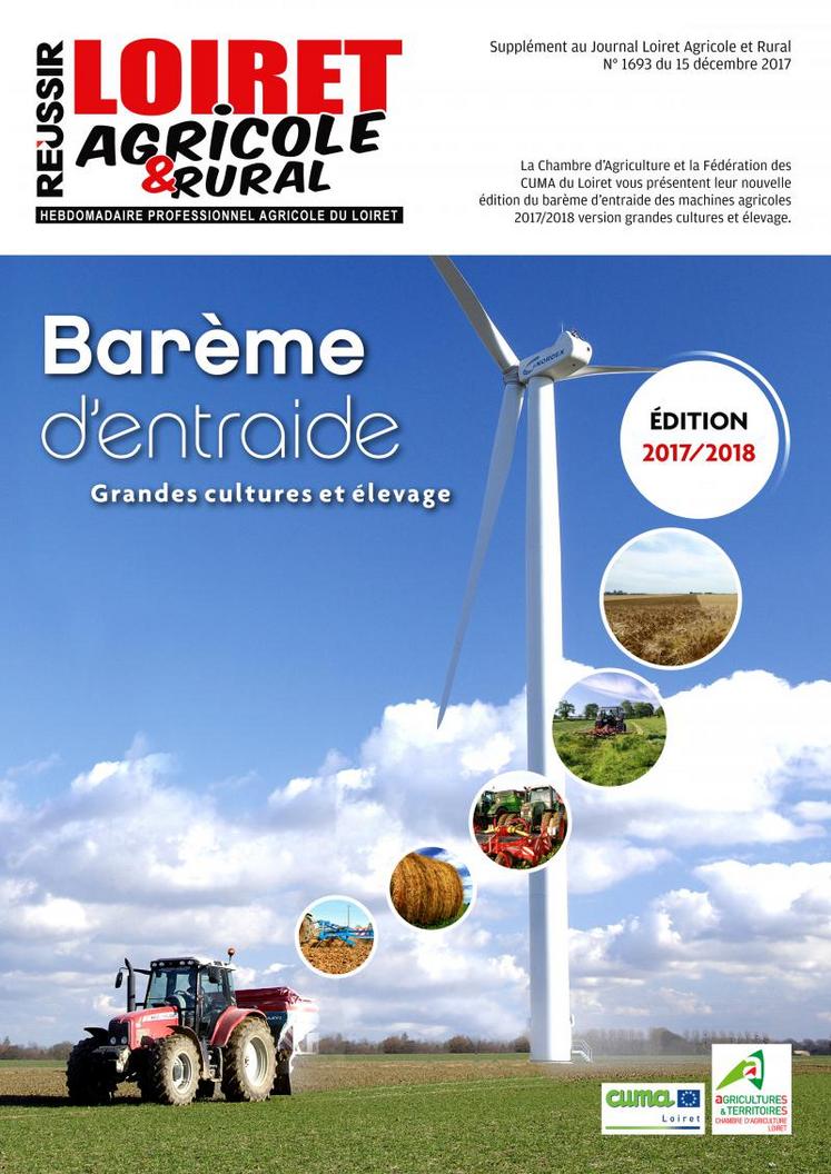 Supplément du 15 décembre 2017 du Loiret Agricole et Rural