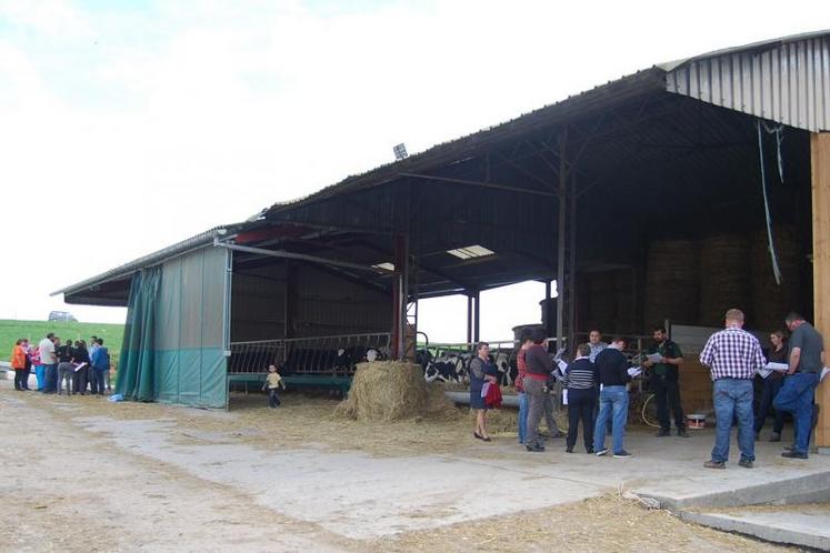 L'après-midi était consacrée à la visite de l'exploration de Didier Doreau à Montbouy.