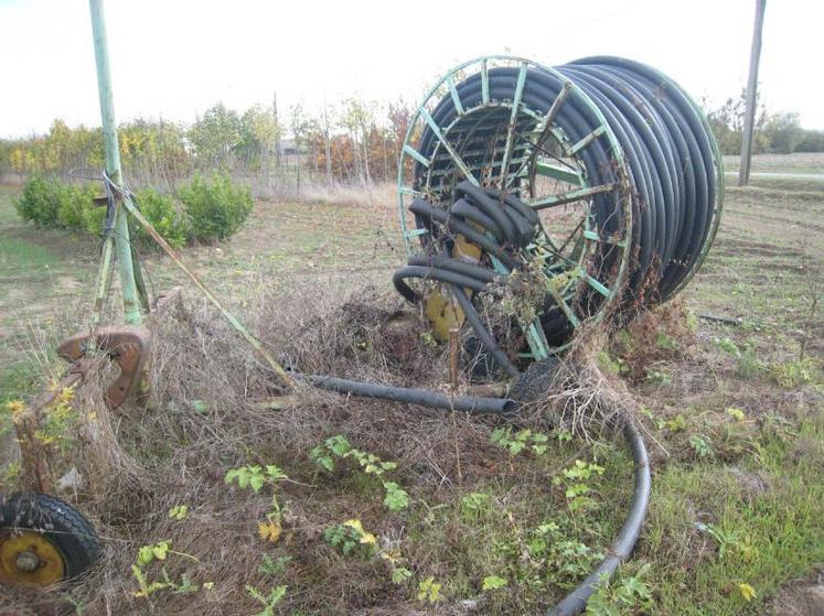 « déchet_enrouleur » : si vous avez des tuyaux d’irrigation usagés, pensez à vous signaler pour les prochaines collectes