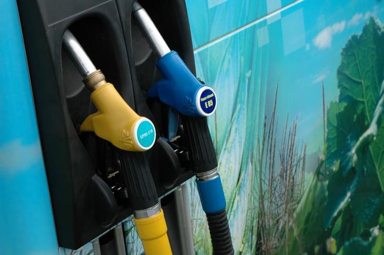 Pompe de biocarburant.