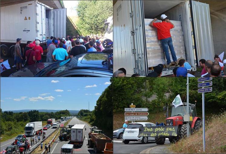 Quelques photos des dernières actions... Ici la Creuse