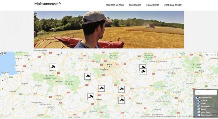 Le site moissonneuse.fr a été lancé le 1er juillet