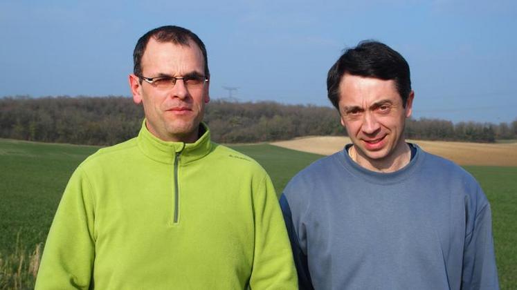 Benoît Rousseau, à gauche, et Samuel Bignet.