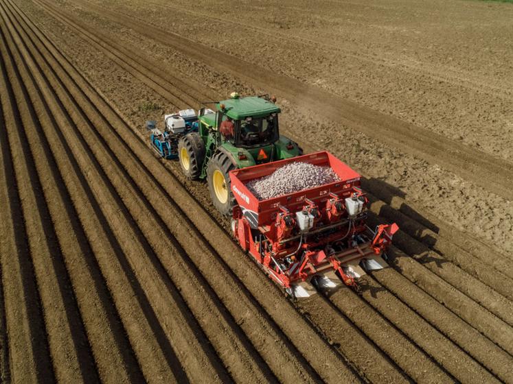 La Certa 40 Intégral de Dewulf a une trémie de 3,5 tonnes.