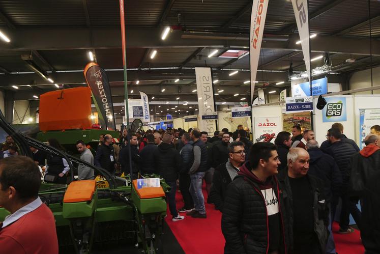 La 10e édition du Salon des entrepreneurs de travaux agricoles, ruraux et forestiers s'est déroulée du 12 au 14 décembre à Tours (Indre-et-Loire).