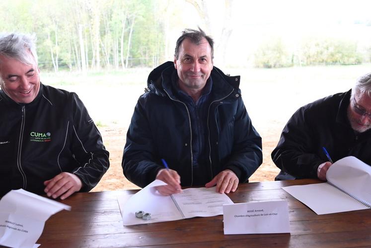 La Chambre d'agriculture de Loir-et-Cher est partenaire du nouveau contrat territorial. Arnaud Bessé, président de la chambre d'Agriculture départementale était présent pour la signature du nouveau contrat territorial de la Brenne. 