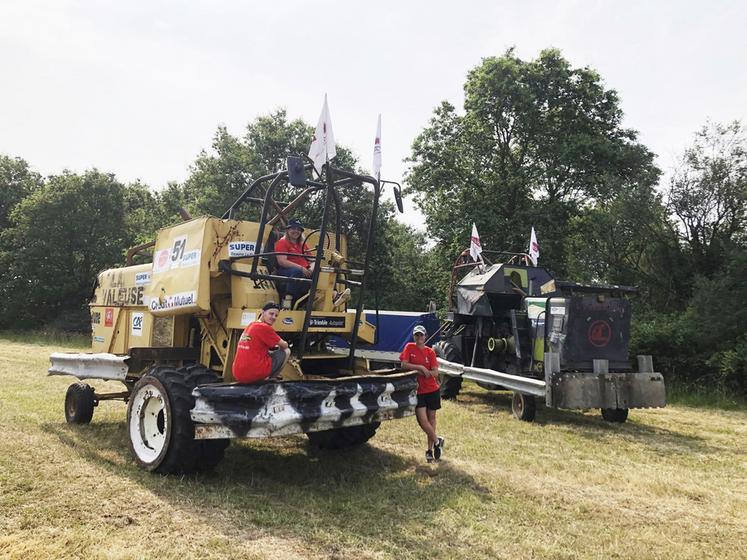 Course de Moiss batt cross lors de Festi'Ferme à Saint-Jean-de-Braye. 