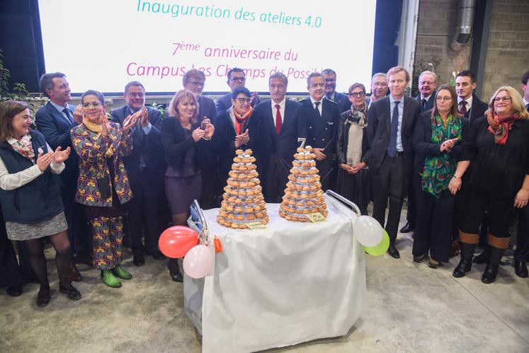 Le 18 décembre, à Châteaudun. Le 7e anniversaire du campus Les Champs du possible a été fêté en présence, entre autres, des ministres de l'Agriculture et des Outre-mer, Marc Fesneau et Philippe Vigier.
