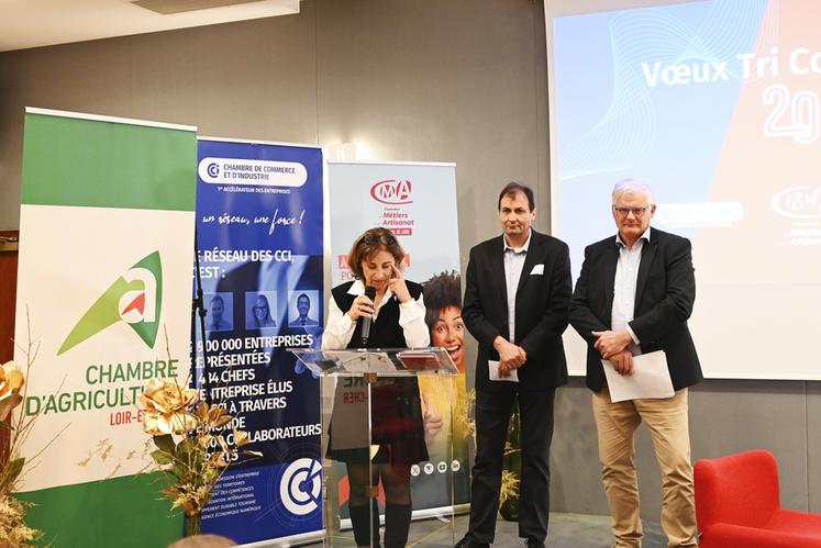 Les trois Chambres ont dressé un bilan de 2023 et présenté leurs vœux pour l'année 2024.