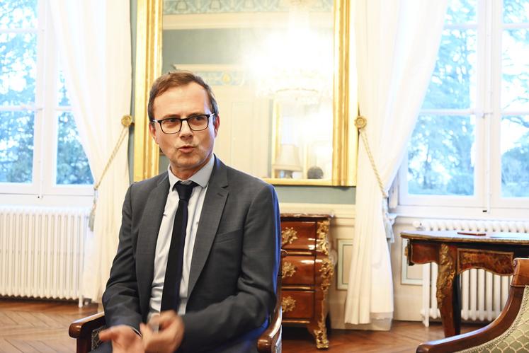 Pierre Chareyron est le directeur de cabinet du préfet de Loir-et-Cher depuis le 18 décembre dernier. 