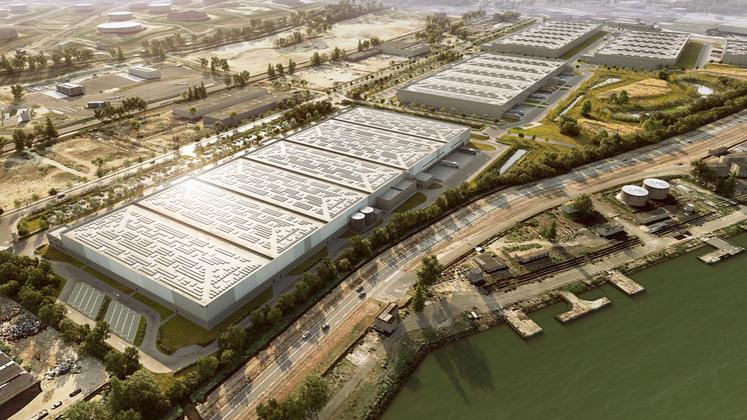 Le Hub 3, qui couvre 38 000 m2 répartis en six cellules, sera opérationnel en décembre 2024.