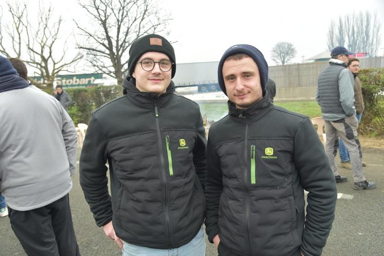 Maxime Reine et Antoine Lanneau.