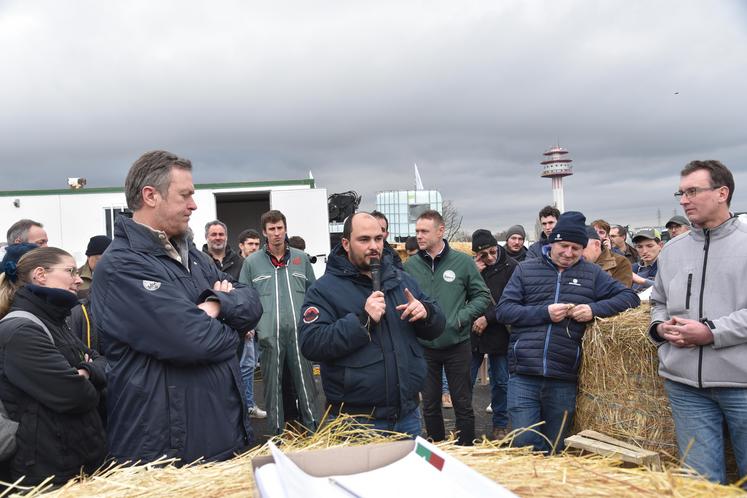 Sur le blocage de l'A6 par les agriculteurs fin janvier 2024.