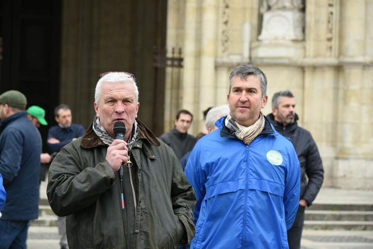 Jean-Marie Fortin, président de la chambre d'Agriculture du Loiret.