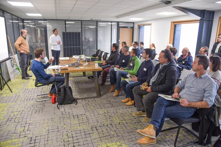 Mercredi 31 janvier, à Toury. L'association Terr'n’bio 28 a organisé son assemblée générale dans les locaux de Roy énergie.