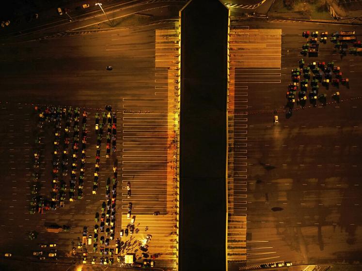 Sur l'A10, au péage de Saint-Arnoult, un premier blocage a été organisé le 26 janvier. 