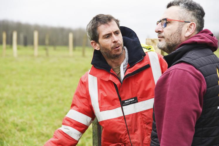 Benoit Caumont, conseiller en agroforesterie.